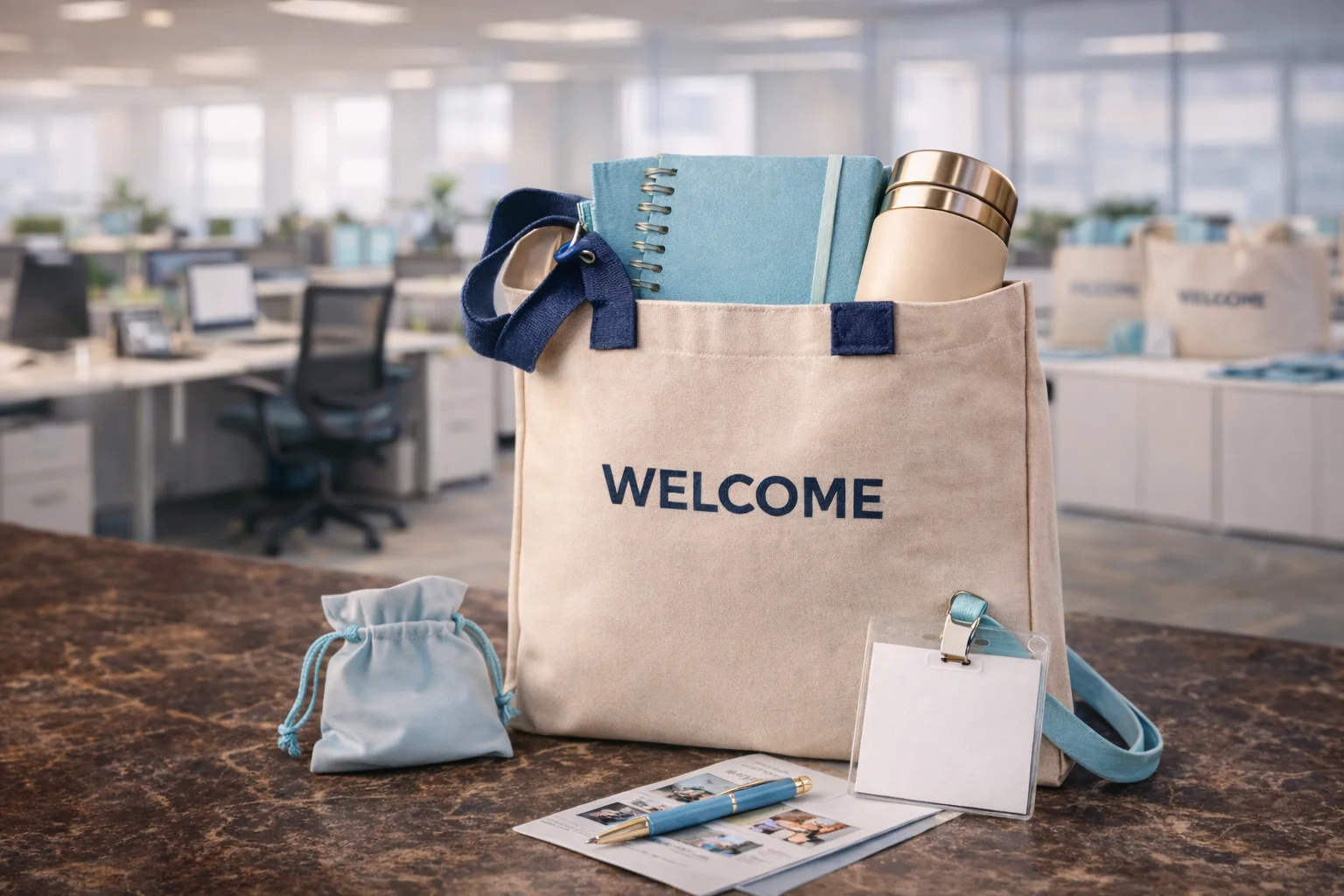 Welcome Kits — онбординг наборы для сотрудников Angel Box